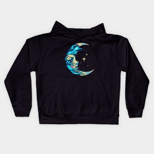 Moonlight Goddess Kids Hoodie